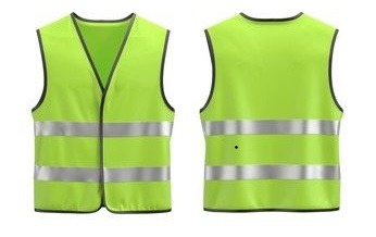 Plain Safety Reflector Vest