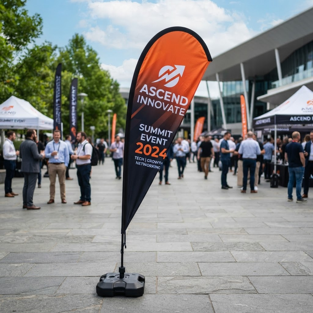 Teardrop Banner Stand